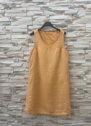 Льняной сарафан