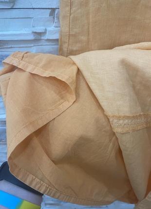 Льняной сарафан