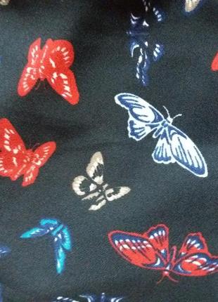 Платье с бабочками на запах new look8 фото
