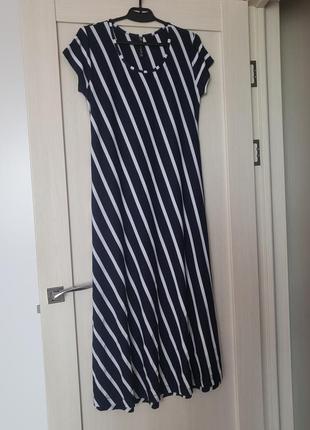 Сукня максі трикотаж