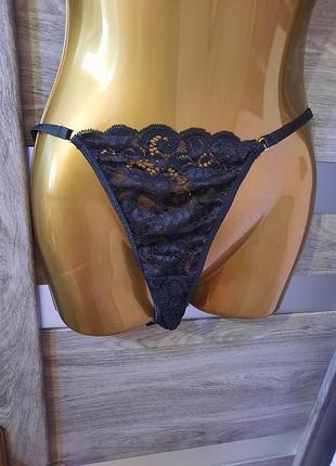 Шикарные кружевные трусики, размер l