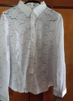 Блуза кружевная размер 56 укр