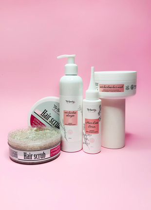 Набор против выпадения и для роста волос из 4 продуктов