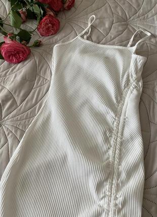 Белое платье от shein3 фото