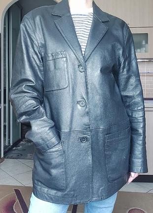 Чоловіча шкіряна куртка р. м-l
