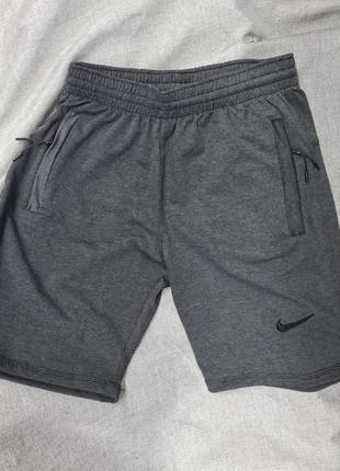 Шорты мужские трикотажные темно-серые, шорти nike мужские, спортивные шорты мужские, шорты найк, шорты темно-серые трикотажные