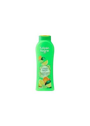 Гель для душа "зеленый цитрус" tulipan negro green citrus shower gel1 фото