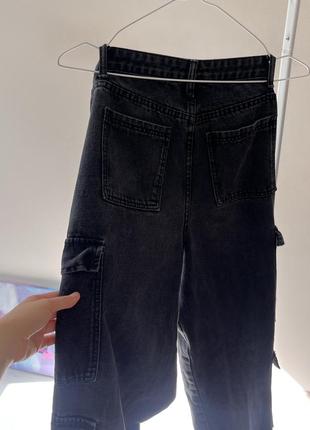 Очень крутые широкие штанишки карго от shein6 фото