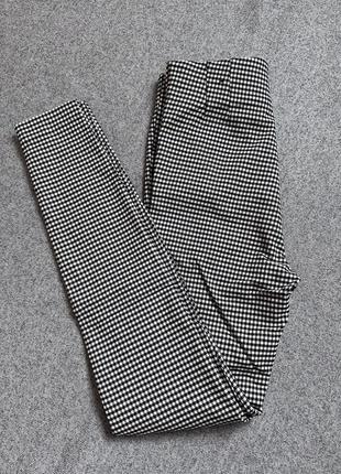 Zara легінси брюки в клітинку s7 фото