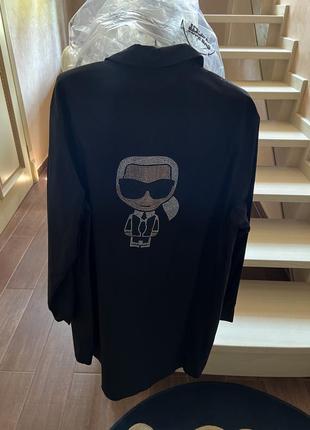 Karl lagerfeld платье рубаха1 фото