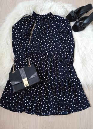 Платье в горох f&amp;f. размер м