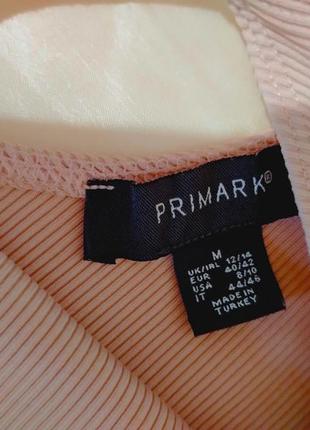 Боди primark, топ боди, женская пудровая майка боди3 фото