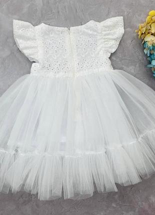 Праздничное - пышное платье для девочки7 фото