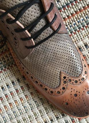 Брендовые оригинальные туфли кожа melvin&amp;hamilton3 фото