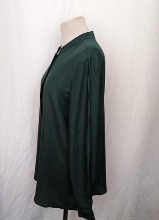 Зеленая блуза с шелком esprit2 фото