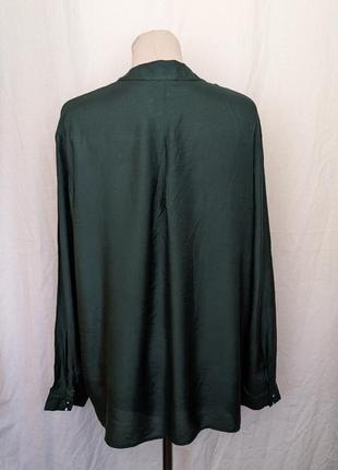 Зеленая блуза с шелком esprit3 фото