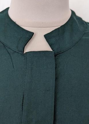 Зеленая блуза с шелком esprit6 фото