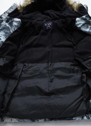 Зимова куртка парка з флісом для хлопчика the children’s place6 фото