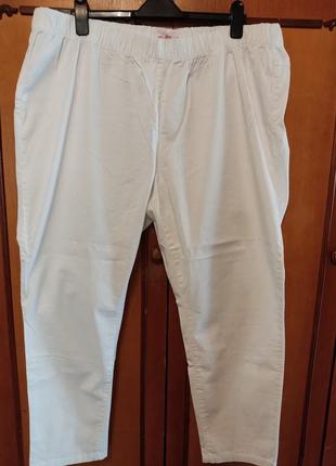 Брюки белые, размер 66-68 укр sheego