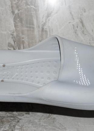 Nike шлепанцы серые 46 размер
