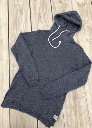 Светр jack & jones реглан кофта свитер лонгслив стильный  худи пуловер актуальный джемпер тренд2 фото