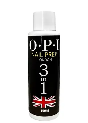 Жидкость opi nail prep 3в1 (100мл) для обезжиривания, снятия липкого слоя и дегидратация