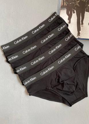 Набор трусов calvin klein (брифы) 4 шт black