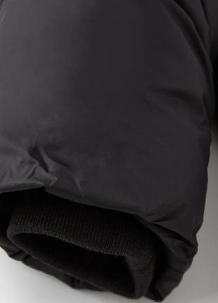 Пуховик детский zara, зимняя куртка для мальчика девочки, черная дутая куртка 98, 104, 110, демисезонная куртка7 фото
