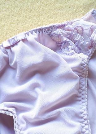 Новые светлые бледно лиловые фиолетовые трусики слипы хипстеры с вышивкой л/l/12/40/48

marks & spencer2 фото