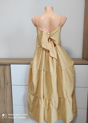 Летнее ярусное платье!