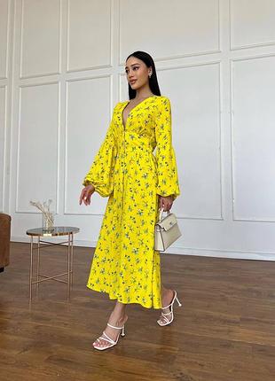 Платье из хлопка