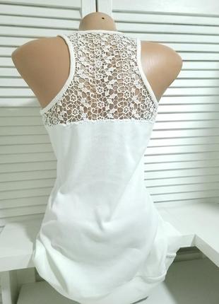 Майка с эффектной спинкой