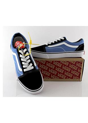 Кеды vans old skool синие6 фото