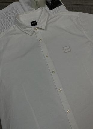 Оригінальна сорочка шведка hugo boss magneton short sleeve shirt6 фото