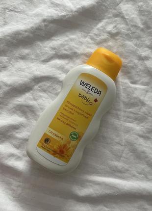 Олія для немовлят weleda calendula pflegeol