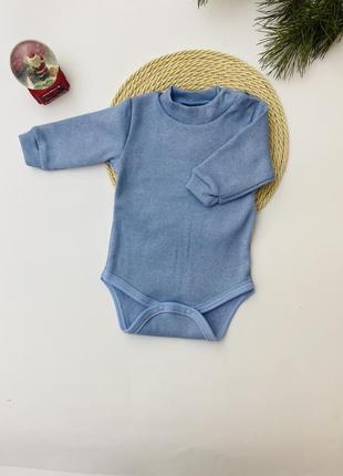 Боди для малышей рубчик начес