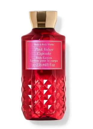 Гель для душа bath and body works pink velvet cupcake shower gel оригинал сша b2306211 фото