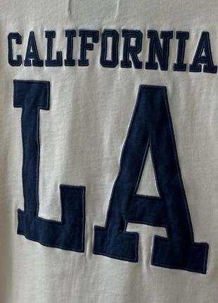 Stronghold california la tshirt футболка кремовая оригинал нежная летняя добротная прочная рабочий стиль workwear оригиналusa1 фото