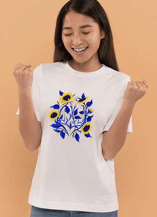 Футболка женская патриотическая