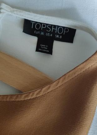 Вискозная блуза topshop3 фото