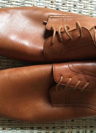 Стильные брендовые кожаные туфли zign7 фото