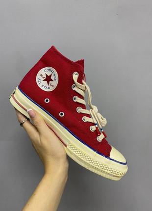 Розпродаж converse chuck taylor red кеди конверс жіночі червоного кольору красные женские кеды скидка