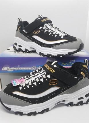 Стильные кроссовки 24см skechers d'lites оригинал1 фото