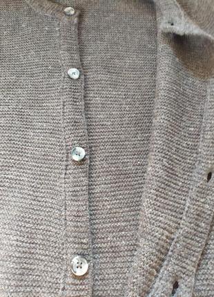 Свитер джемпер пуловер на пуговички с карманами 2