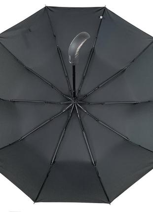 Зонт мужской полуавтомат 10 спиц антиветер flagman thebest парасолька  ок!4 фото