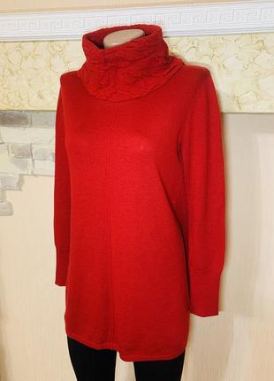 Свитер гольф туника шерсть2 фото