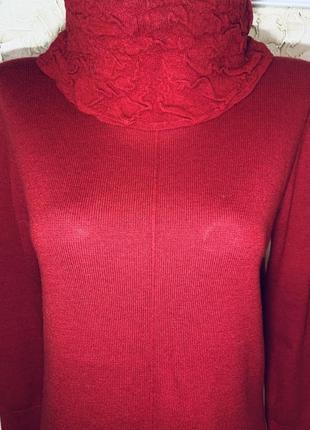 Свитер гольф туника шерсть7 фото