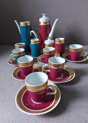 Продам кофейный сервиз lichte fine china гдр