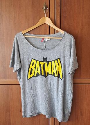 Женская футболка бетмен | batman dc comics h&m