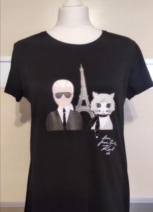 Футболка karl lagerfeld